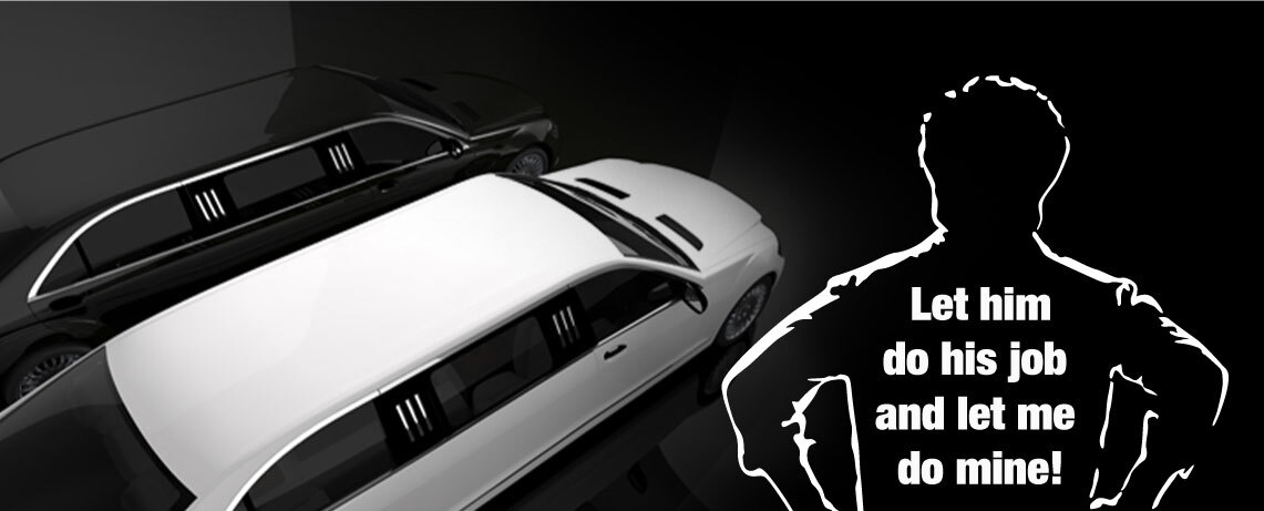 Let him do his job and let me do mine