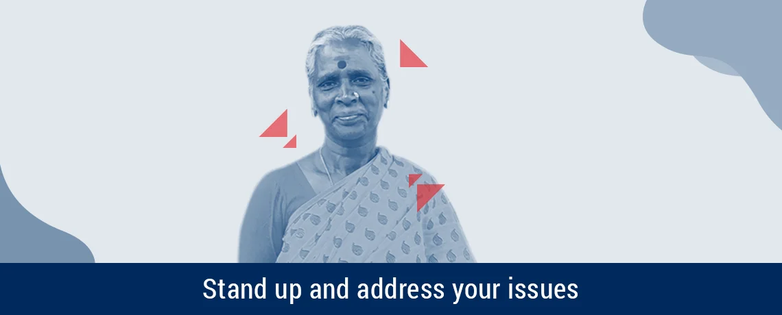 Stand up and address your issues